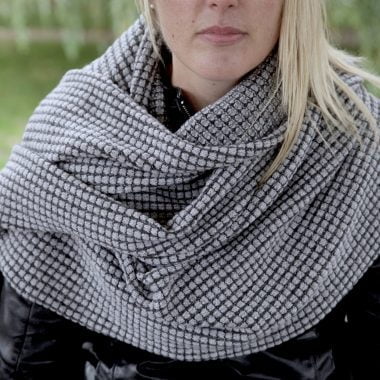 Tumble Blanket Style Infinity Scarf