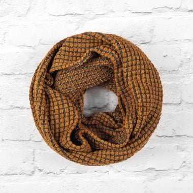 Tumble Mustard and Blanket Infinity Scarf