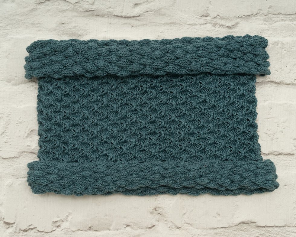 Avio Green Diamond Cowl/Snood - Image 2