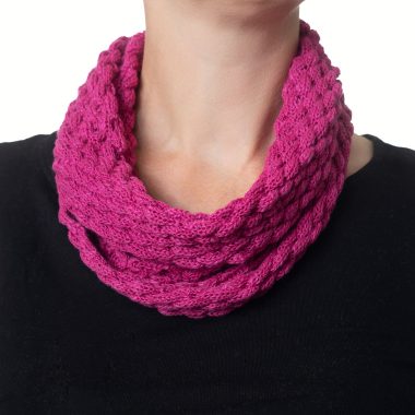 Rose Pink Diamond Cowl