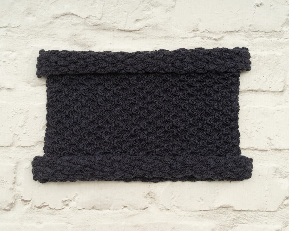 Charcoal Grey Diamond Cowl - Image 2