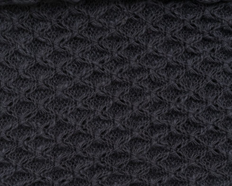 Charcoal Grey Diamond Cowl - Image 3