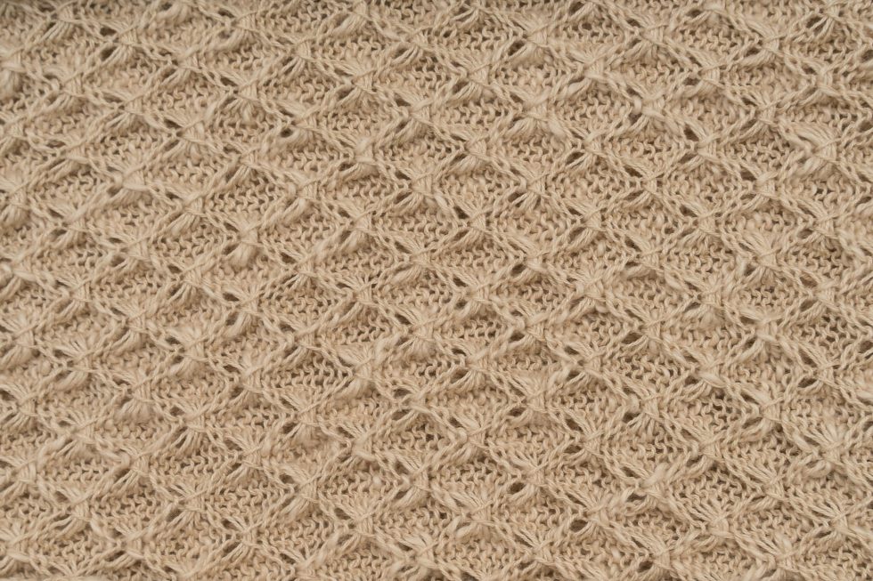 Light Hessian Diamond Cowl/Snood - Image 3