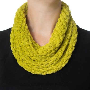 Lime Green Diamond Cowl