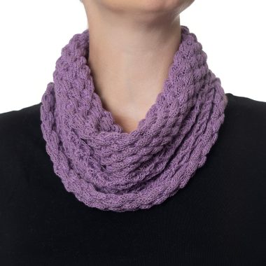 Dark Mauve Diamond Cowl