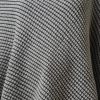 Grey and Black Combination Poncho - Image 4