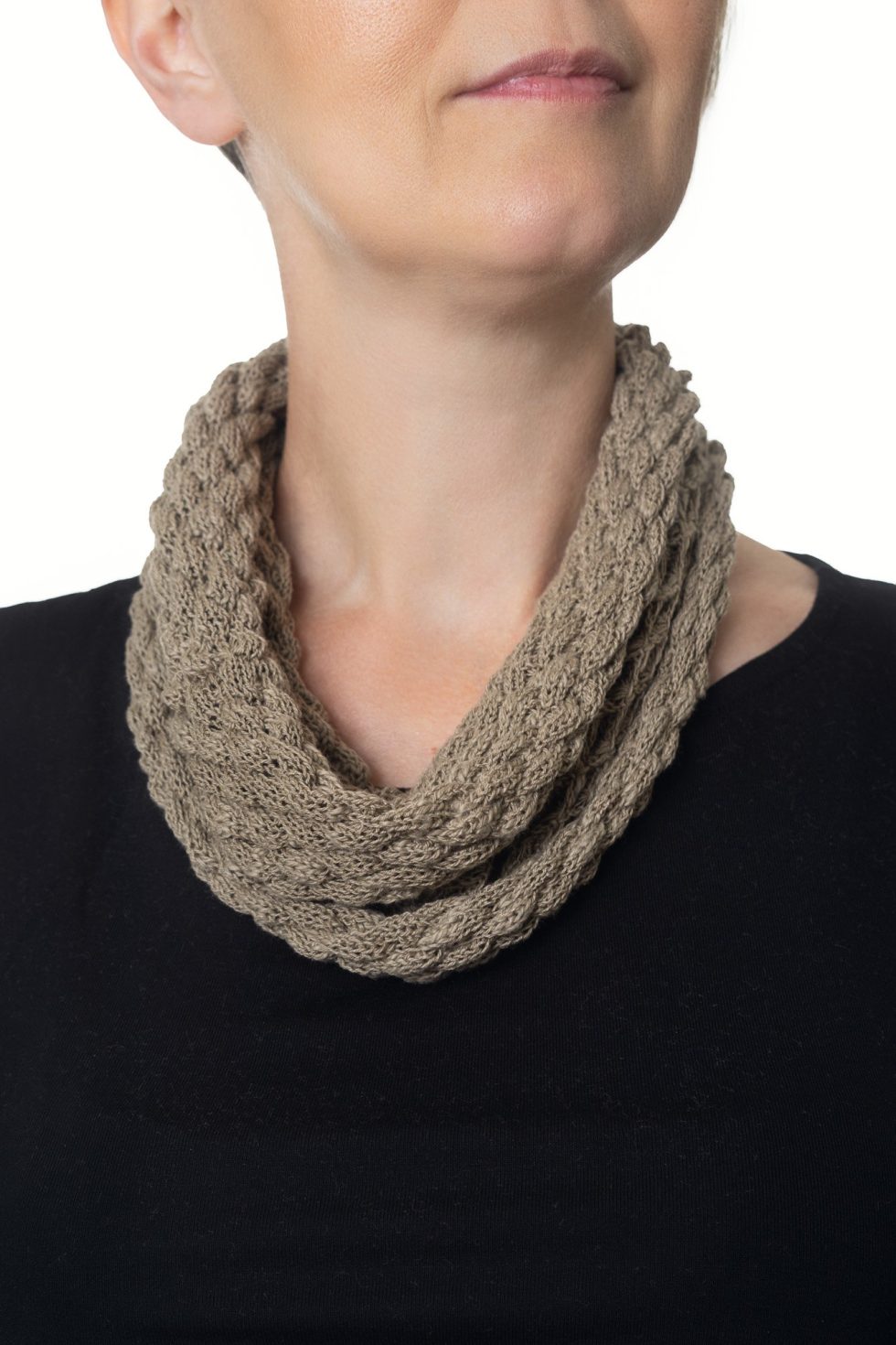 Sage Green Diamond Cowl