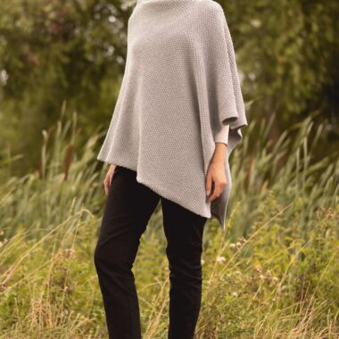 Grey Seed Poncho