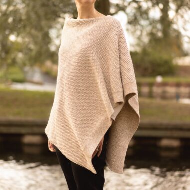 Camel Mix Seed Poncho