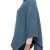 Denim Blue Seed Poncho
